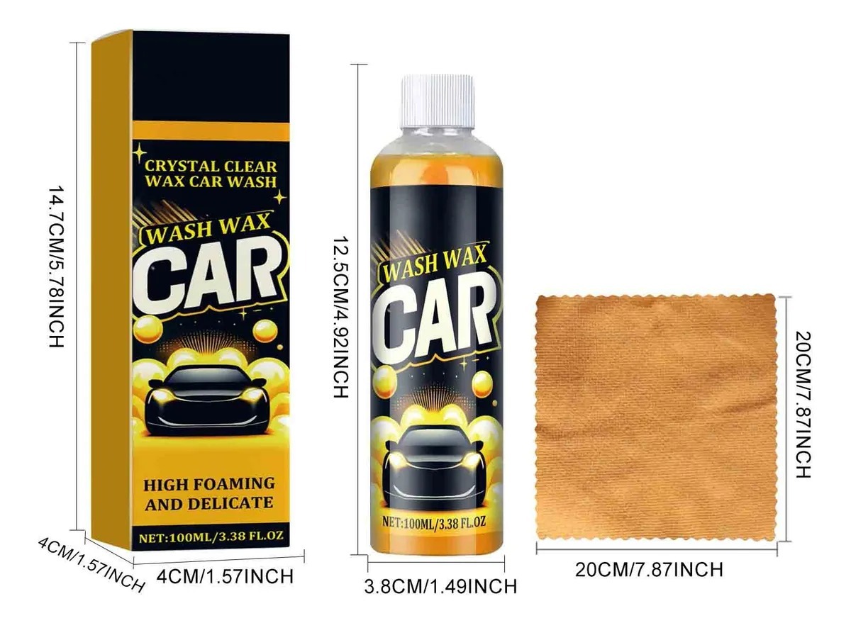 Miniatura 3 de Shampoo Autos Espuma & Cera Brillo Total